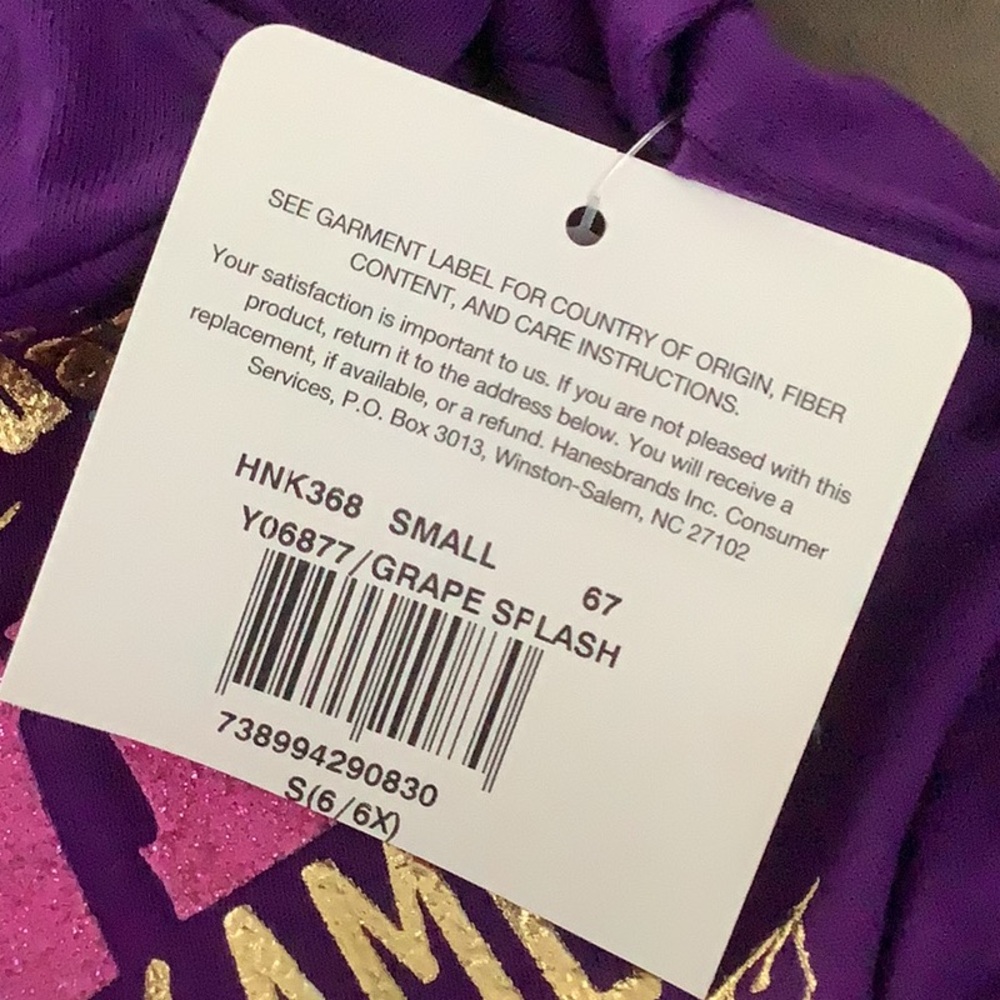 Purple Heart Long Sleeve Ruched Shirt - Picture 5 of 5